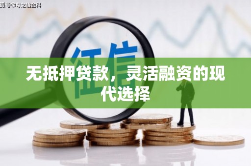 怒江无抵押贷款，灵活融资的现代选择