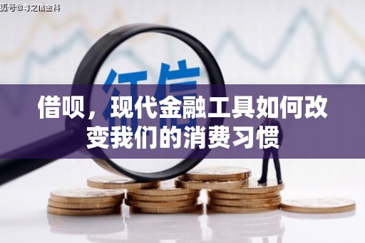 怒江借呗，现代金融工具如何改变我们的消费习惯