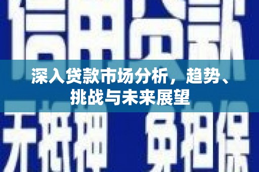 怒江深入贷款市场分析，趋势、挑战与未来展望