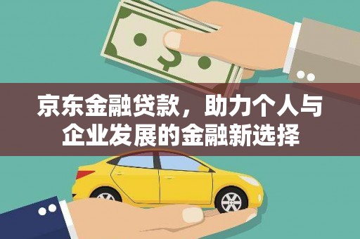 怒江京东金融贷款，助力个人与企业发展的金融新选择