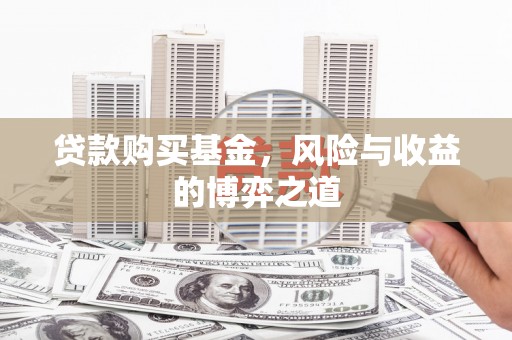 怒江贷款购买基金，风险与收益的博弈之道