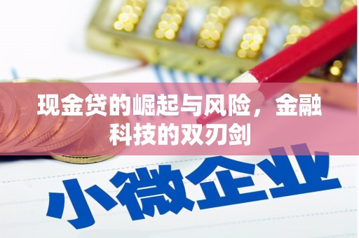 怒江现金贷的崛起与风险，金融科技的双刃剑