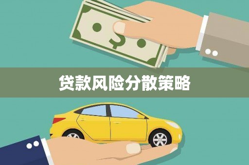 怒江贷款风险分散策略