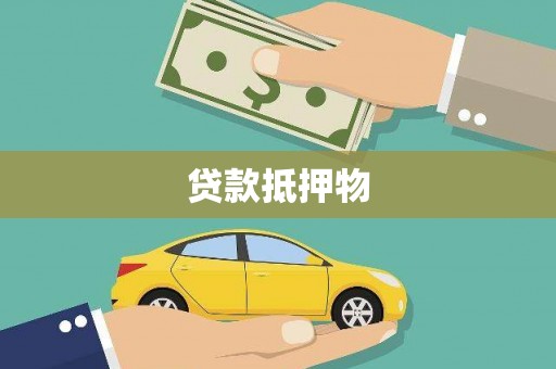 怒江贷款抵押物