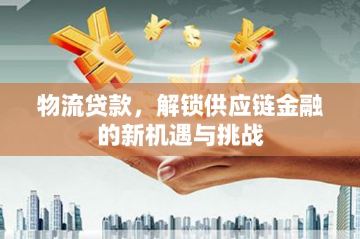 怒江物流贷款，解锁供应链金融的新机遇与挑战