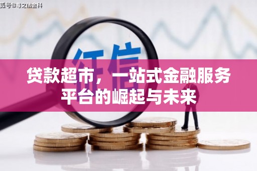 怒江贷款超市，一站式金融服务平台的崛起与未来