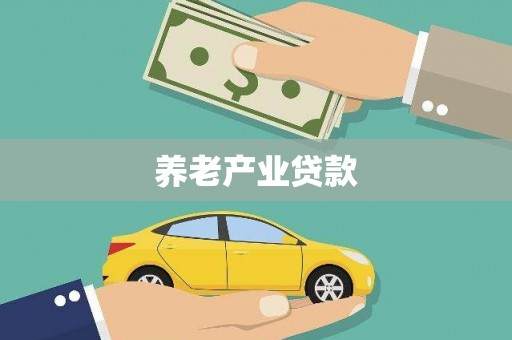 怒江养老产业贷款