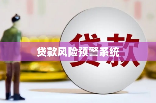 怒江贷款风险预警系统
